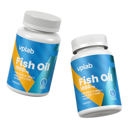Vplab Fish Oil 120 Softgels