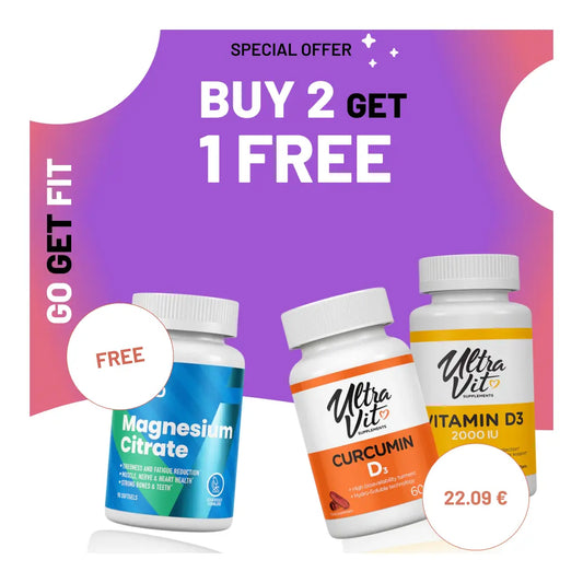 BUY 2 GET 1 FREE GO GET FIT