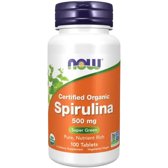 NowFoods-Spirulina,500mg,100Tablets