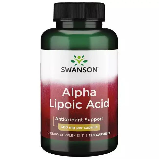 Swanson Alpha Lipoic Acid 300 mg 120 Capsules SWANSON