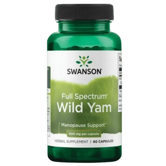 Swanson Full Spectrum Wild Yam 400 mg 60 Capsules SWANSON