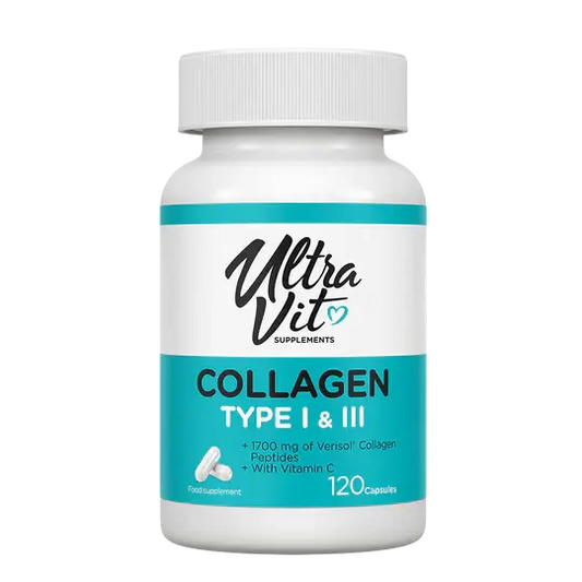 UltraVit COLLAGEN TYPE I & III - 120 capsules UltraVit