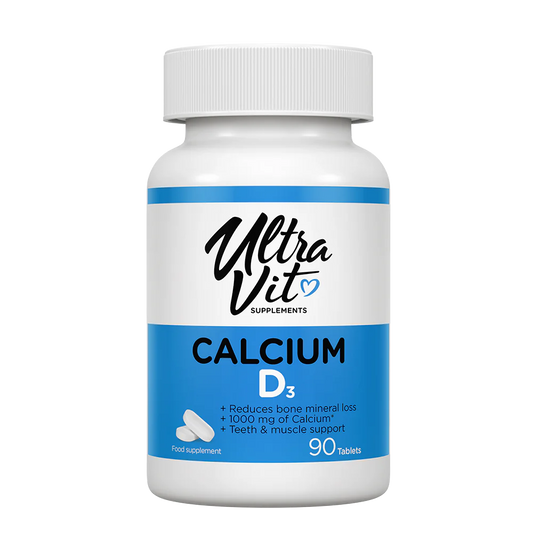 ULTRAVIT Kalcija un D3 vitamīna 90 tabletes