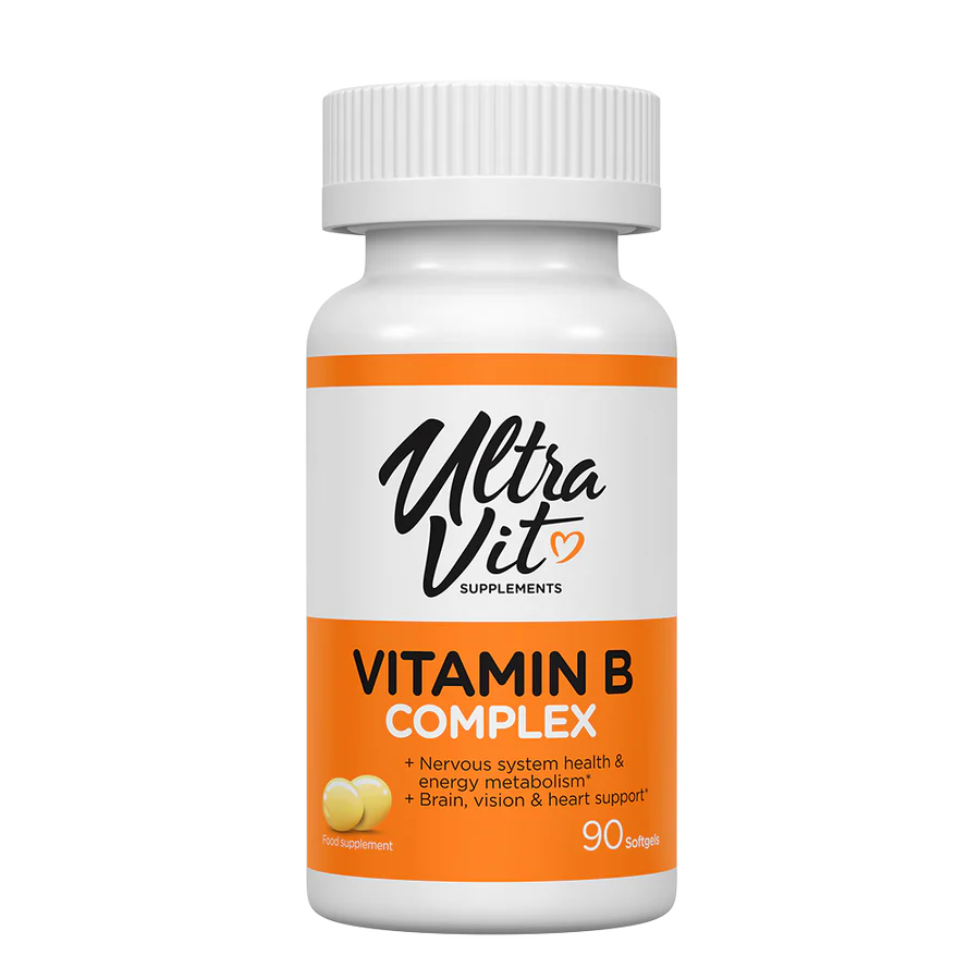 UltraVit Комплекс витаминов B, 90 мягких таблеток