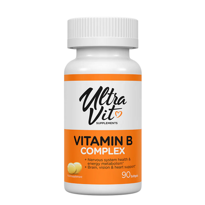 UltraVit Комплекс витаминов B, 90 мягких таблеток