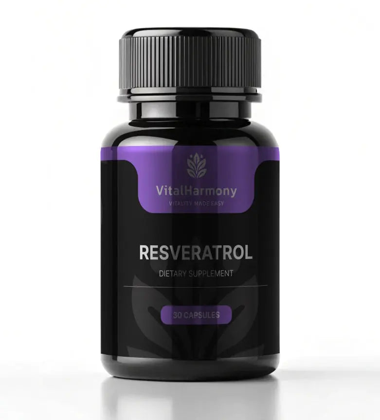 VitalHarmony Resveratrol 250mg - 30 capsules VitalHarmony