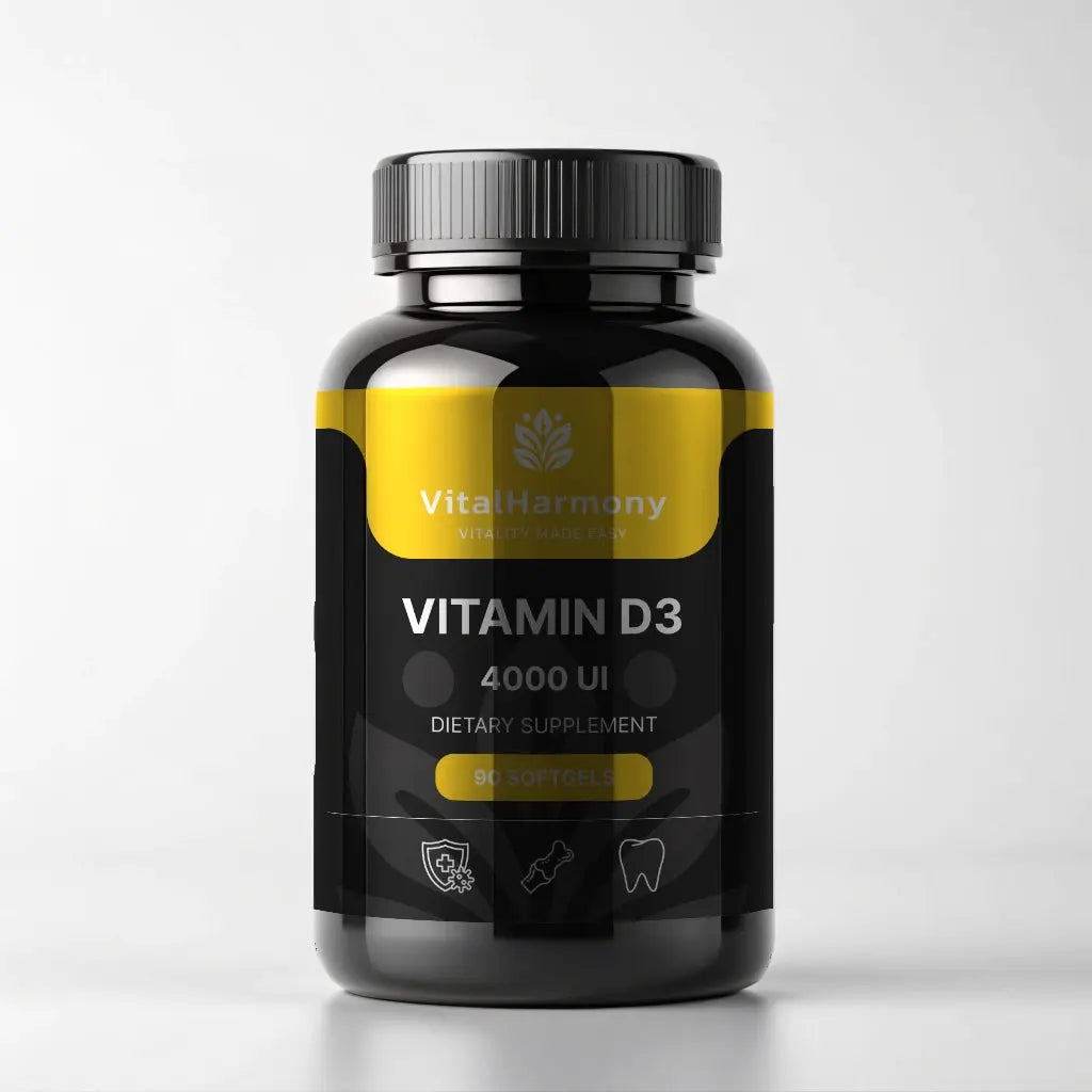 VitalHarmony d3 4000ui - 90 softgels VitalHarmony