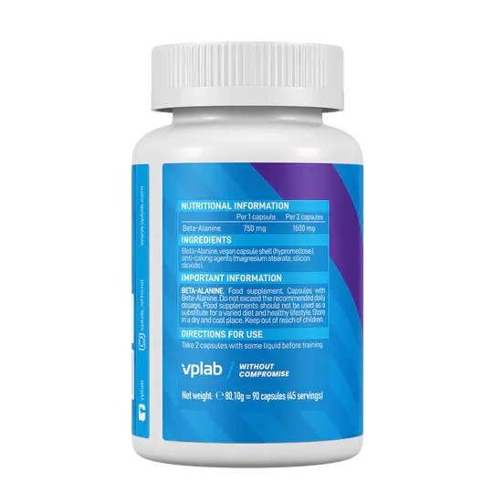 Vplab Beta-alanine 90 capsules Vplab