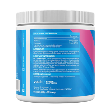 Vplab Collagen Peptides 300g Vplab