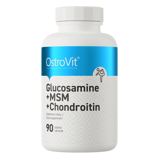 OstroVit Glucosamine + MSM + Chondroitin 90 tablečių