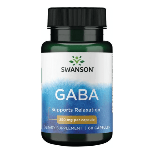 SWANSON GABA 250 mg 60 kapsulas